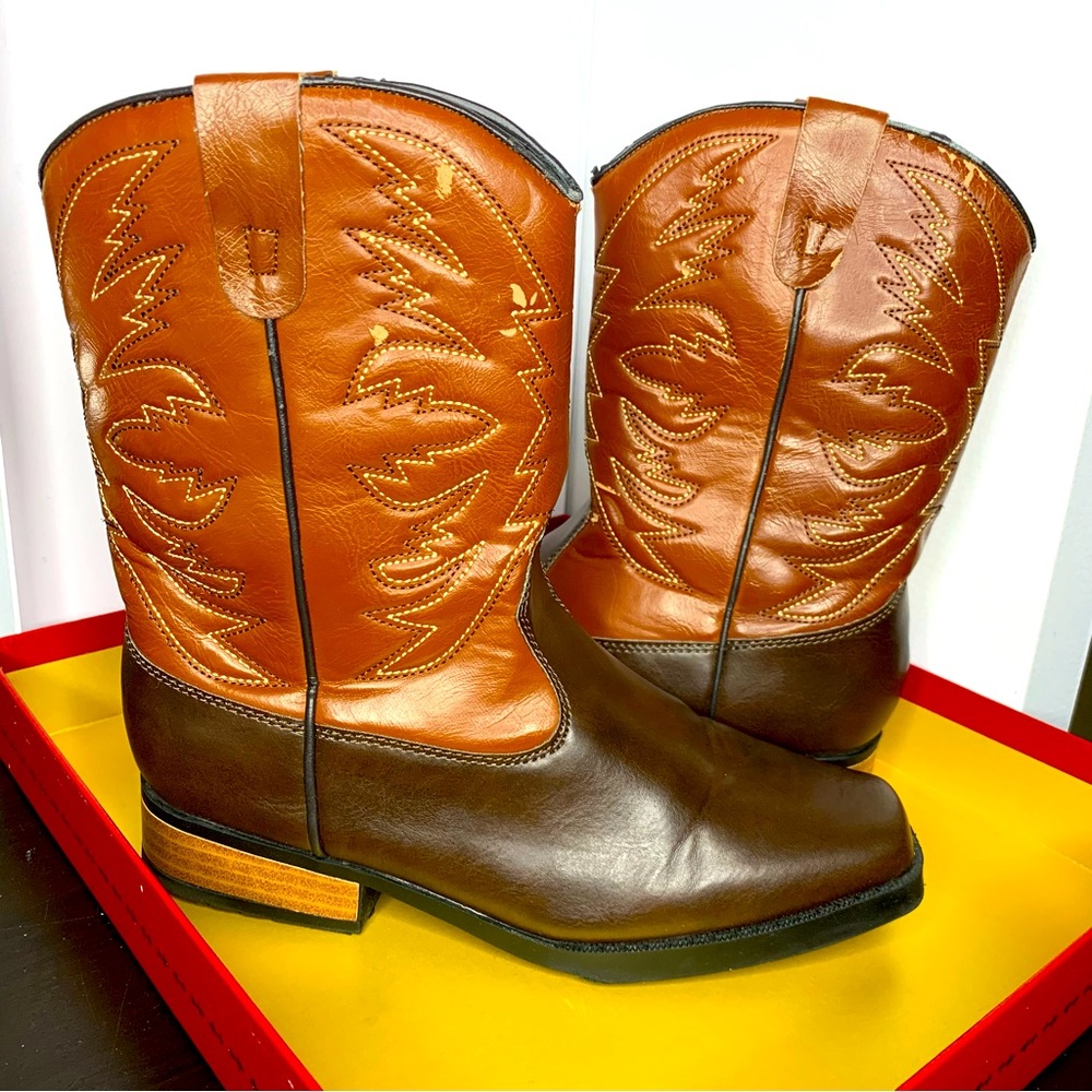 Cowboy Boots. SmartFit brand kids size 4. Brand new.